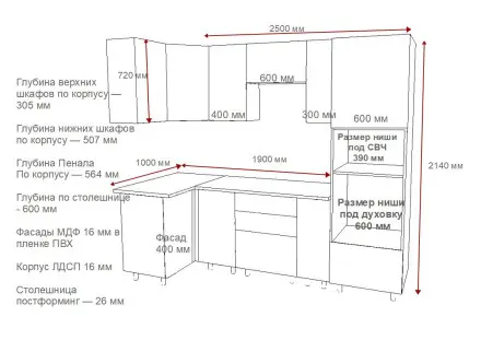 Аликанте - 5 (1000х2500 мм)